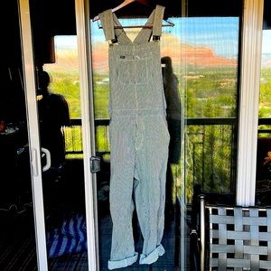 RVCA relaxed fit overalls